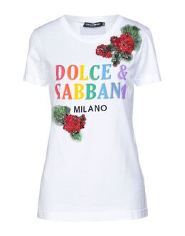 DOLCE & GABBANA: Футболка  T с цветочным принтом