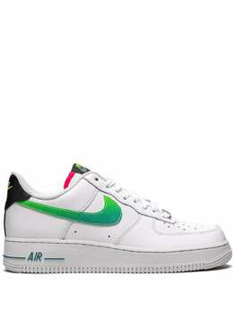 Nike: Белые кроссовки Air Force 1 Low