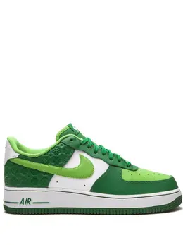 Nike: Зелёные кроссовки  Air Force 1 Low