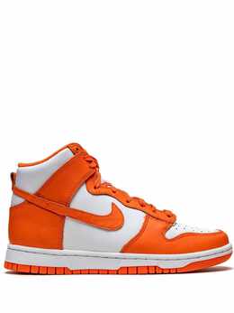 Nike: Белые кроссовки  Dunk High