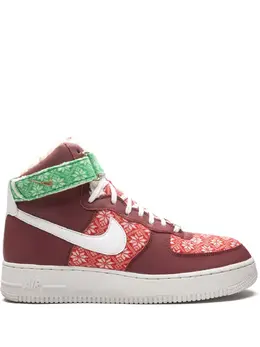 Nike: Красные кроссовки  Air Force 1 High