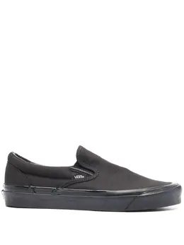 Vans: Чёрные кроссовки  Classic Slip On