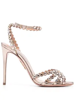 Aquazzura: Светлые сандалии  Tequila 105