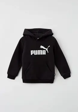 PUMA: Чёрная толстовка 