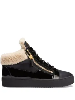 Giuseppe Zanotti: Чёрные кроссовки  Kriss