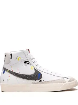 Nike: Белые кроссовки Blazer Mid 77