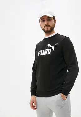 PUMA: Чёрный свитшот