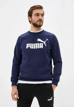 PUMA: Синий свитшот 