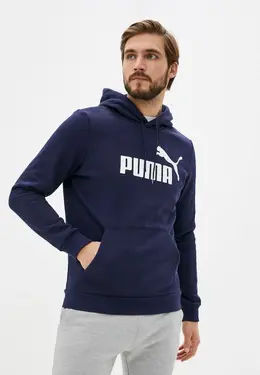 PUMA: Синяя толстовка 