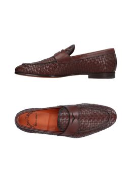 SANTONI: Тёмные туфли 