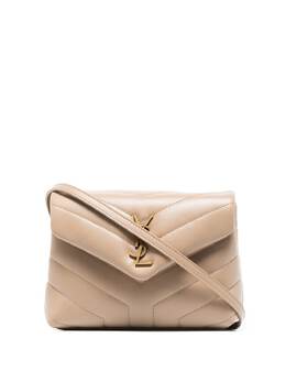 Saint Laurent: Бежевая сумка  Loulou