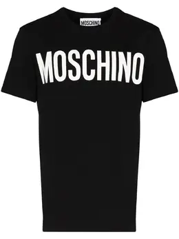 Moschino: Футболка с принтом 