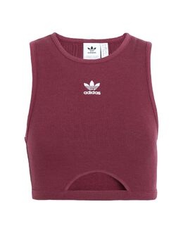 ADIDAS ORIGINALS: Топ с воротником 