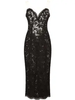 Dolce & Gabbana: Платье без рукава 