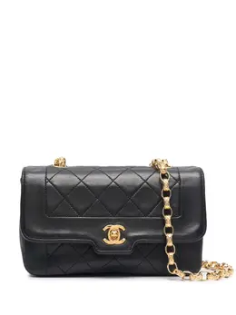Chanel Pre-Owned: Чёрная сумка 
