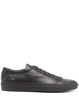 Common Projects: Коричневые кроссовки Retro