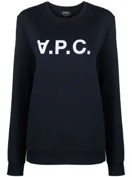 A.P.C.: Свитшот с принтом