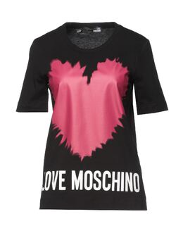 LOVE MOSCHINO: Футболка с принтом 