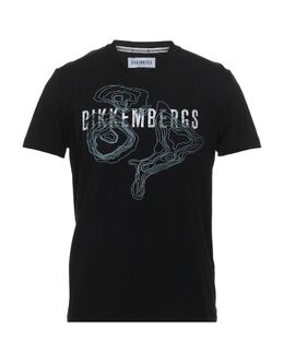 BIKKEMBERGS: Футболка с принтом 