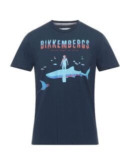 BIKKEMBERGS: Футболка с принтом 