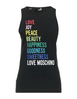 LOVE MOSCHINO: Майка с принтом 