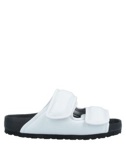 BIRKENSTOCK: Белые сандалии 