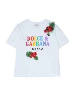 DOLCE & GABBANA: Футболка  T с цветочным принтом