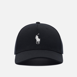 Polo Ralph Lauren: Чёрная кепка 