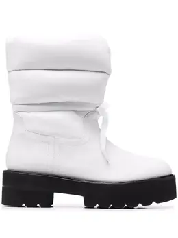 Stuart Weitzman: Белые ботинки  Tyler