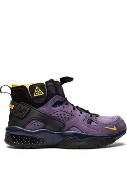 Nike: Фиолетовые кроссовки  Air