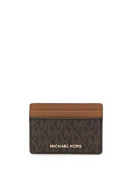 Michael Michael Kors: Коричневый картхолдер 