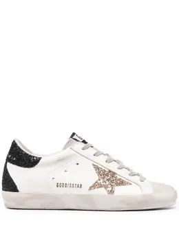 Golden Goose: Чёрные кроссовки  Star
