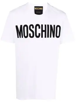 Moschino: Футболка с принтом 