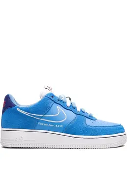 Nike: Голубые кроссовки  Air Force 1 Low