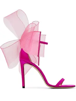 Jimmy Choo: Розовые сандалии 