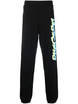 Moschino: Брюки с принтом 