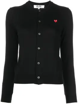 Comme Des Garçons Play: Кардиган Heart из шерсти