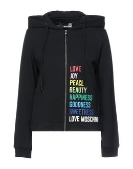 LOVE MOSCHINO: Флисовый свитшот 