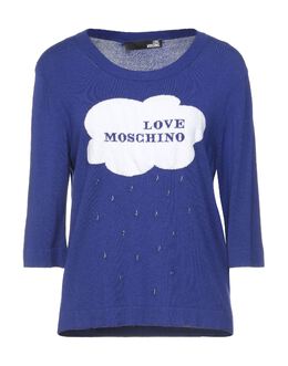 LOVE MOSCHINO: Трикотажный свитер 