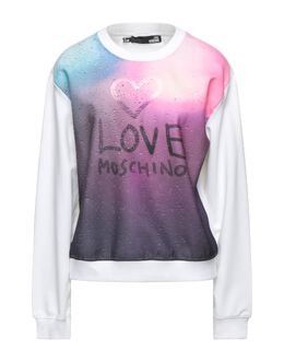 LOVE MOSCHINO: Флисовый свитшот 