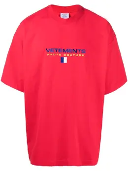 VETEMENTS: Хлопковая футболка