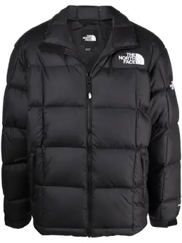 The North Face: Чёрная куртка  Nuptse