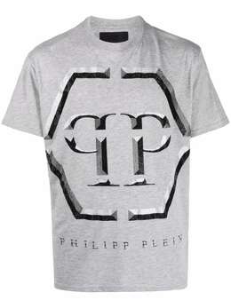 Philipp Plein: Футболка со стразами 