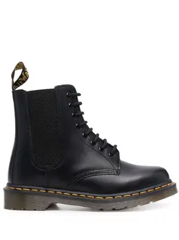 Dr. Martens: Чёрные ботинки 