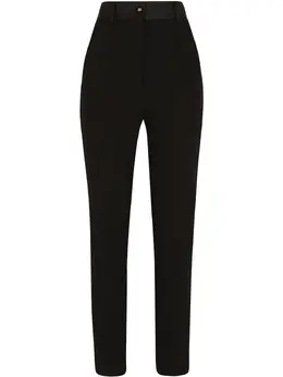 Dolce & Gabbana: Чёрные брюки 