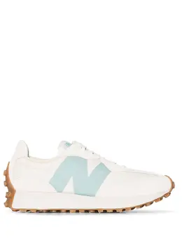 New Balance: Белые кроссовки  327