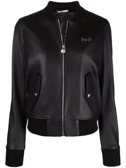 Philipp Plein: Кожаная куртка 