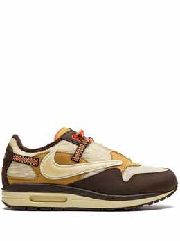 Nike: Коричневые кроссовки  Air Max 1