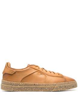 Santoni: Коричневые кроссовки 