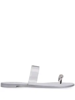 Giuseppe Zanotti: Серебристое кольцо  Ring Plexi
